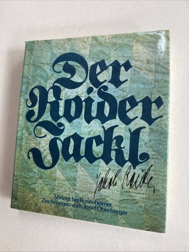Der roider jackl buch jakob - jackl,