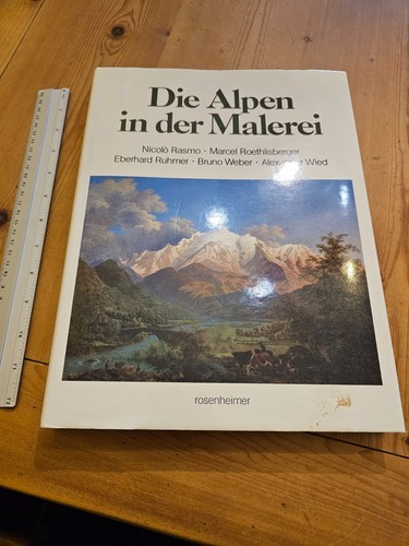 Die alpen der - die, malerei