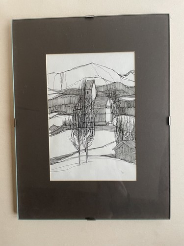 Orig zeichnung samerberg - orig.,