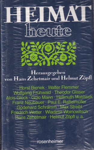Zehetmair heimat heute geb - heimat,